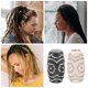 thumbnail image 3 of PAMINGONO 60Pcs White Hair Decoration Tubes Easy to Manipulate Durable Plastic Hair Accessories, 3 of 6
