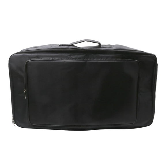 Big Storage Guitar Effect Pedal Board Case bag Carryinging Bag for Guitar Replacement Parts, 24.41 x 13.78 x 5.91inch, Black