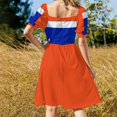 thumbnail image 3 of Mint Julep minifalda Florida Sunset vestido de manga corta vestidos largos para mujer vestido de mujer vestido largo de verano para mujer, 3 of 6