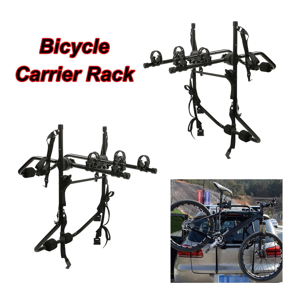 TOMSHOO Car SUV Bike Hitch Mount Bicycle Carrier Rack Trunk Mount Rack