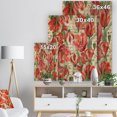 thumbnail image 5 of Design Art - Motif de Fleurs Rouges Sans Coutures, 5 of 5