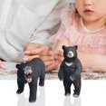 thumbnail image 3 of Black Bear Model Black Bear Model Funny High Simulation Safe Material Animal Black Bear Model for Kids, 3 of 6