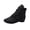 W-382 Black, variant on W-382 Black Ladies High Top Canvas Dance Footwear Yoga Ballet Booties For Women Adult Practice Stylish Wear