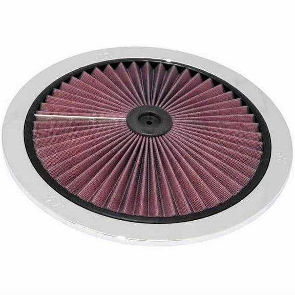 K&N X-Stream Top Filter: High Performance, Premium, Washable, Replacement Engine Filter: Filter Height: 1 In, Shape: Round Lid, 66-1401XP