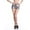 Grey, variant on Women Fold Over Mini Shorts Leather Stage Leather Shorts High Rise Stretchy Yoga Rollover Shorts Slim Fit Cute Lounge Shorts Micro Bottoms White,M