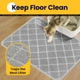 thumbnail image 5 of Conlun Cat Litter Mat, 24" x 17" Premium Durable PVC, Non-Slip, Less Waste, Urine Waterproof, 5 of 9
