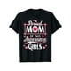 thumbnail image 2 of Proud Mom of Two Awesome Girls - Cotton Blend T-Shirt for Men, Casual Fit, Machine Washable, All-Season Comfort Tee For Adult, Men, Women, Teen, Teenager, Adolescent,Youth, 2 of 6