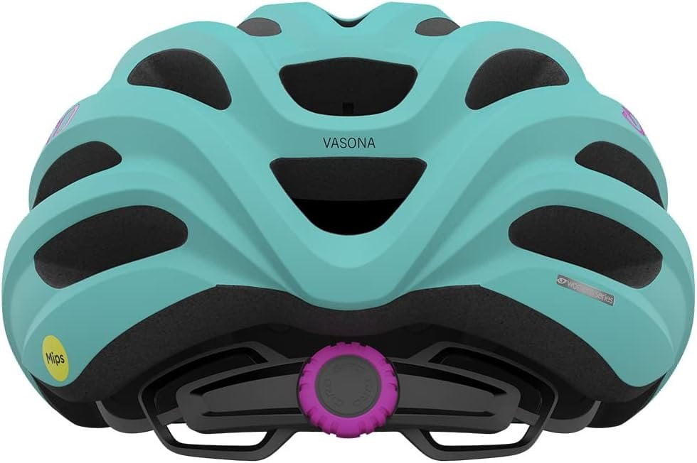 Giro Vasona MIPS Adult Recreational Cycling Helmet - Matte Screaming Teal 2022, Universal Women's 50-57 cm