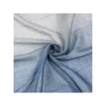 thumbnail image 4 of INSPIRE CHIC Women Gradient Color Ombre Cotton Linen Scarves, Soft Neckerchief Hijab Head Scarf Wraps Shawl 74.8"x35.4" Gray Blue+Light Gray, 4 of 6