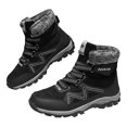 thumbnail image 1 of Zapatos de escalada unisex de caña alta, botines de tobillo, cálidos, impermeables, para senderismo y escalada, 1 of 9