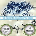 thumbnail image 2 of Luces navideñas DOSYU 1000 LEDs Blanco Frío 16 Metros, 2 of 5
