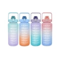 thumbnail image 2 of Botella de agua colores Storyland Storyland 2L Frases Motivacionales Multicolor, 2 of 2