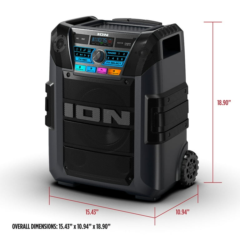 Free Shipping! ION Audio Tailgater XL Portable All-Weather