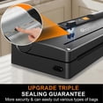thumbnail image 4 of Precision Food Vacuum Sealer Machine, Powerful Automatic vacuum sealer for food Preservation Saver, Easy to Use, One-Touch Operation Food Vacuum Seal, 4 of 7