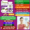 thumbnail image 6 of Elderberry Capsules with Zinc, Vitamin C, Vitamin D, Echinacea, Ginger, Amla, Vegan, Non-GMO, 90 Count, 6 of 7