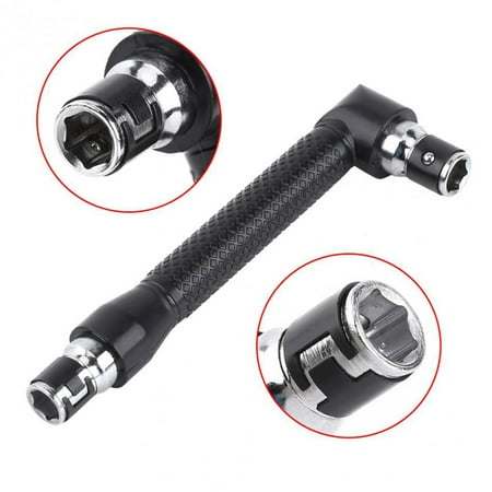 

L-shape Mini Double Head Socket Wrench Suitable for Routine Screwdriver Bits Utility Tool