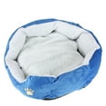 thumbnail image 2 of 5 Color Pet Dog Puppy Cat Soft Fleece Warm Bed House Plush Cozy Nest Mat Pad Mat Size L, 2 of 5