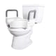 thumbnail image 1 of Aumento para WC con descansabrazos acolchados, ergonómico y seguro. Ideal para adultos mayores o con movilidad limitada. Soporta hasta 100 kg., 1 of 6