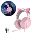 thumbnail image 4 of Estéreo para Juegos Juego de Computadora Canceción de Ruido en Oreja con Micrófono Orejeras Suaves Oreja de Macarena Auriculares para juegos con cable, 4 of 8
