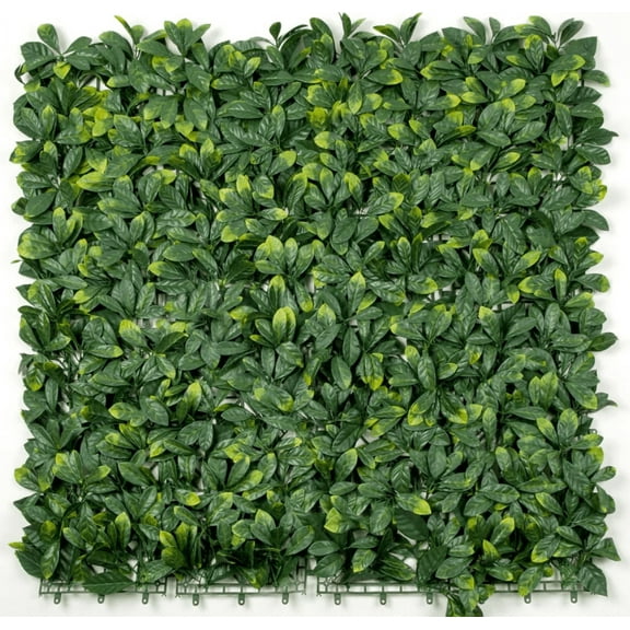 Premium Laurel Artificial Vertical Garden Wall 40" x 40" 11SQ FT Commercial Grade UV Resistant