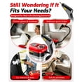 thumbnail image 6 of 5-in-1 229°F Pressurized Handheld Steam Cleaner 2500W Handheld High-Temperature Pressurized Steam Cleaner with 6 Levels & 1l Tank, For Home Kitchen Grease,Tile Grout,Car,Furniture,Windows, 6 of 7