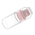 thumbnail image 2 of Yuarrent 1 Uds. Botella de silicona portátil con cepillo cepillos de aceite para parrilla aceite líquido pastelería herramienta de barbacoa para Cocina y Comedor rosa Yuarrent HA004674-01B, 2 of 6