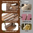 thumbnail image 6 of Baby Shower Gifts Basket Wooden Crate, Personalized Wooden Letters and Baby Clothes Hangers New Born Baby Girl Boy Gifts Vine Decorations Cute Closet with Handle Pregnancy Gifts for New Mom Parents, 6 of 8
