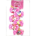 thumbnail image 5 of 6 Piece My Little Pony Clip-On Girls Pink Hair Bows, MLP-6HB, 5 of 5