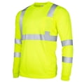 thumbnail image 1 of Jorestech Camiseta De Seguridad Reflectante Alta Visibilidad Manga Larga Amarillo/Lima Ansi Clase 3 Nivel 2 Tipo R Ts-02 (M), 1 of 5