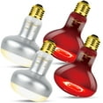 thumbnail image 2 of REPTI ZOO Repti Basking Spot Lamp & Nocturnal Infrared Heat Lamp Reptile Terrarium Basking 4-Pack, 2 of 5