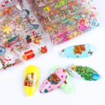 thumbnail image 4 of Pegatinas navideñas de piezas para uñas, láminas de transferencia de copos de nieve, Santa, alce, calcomanías adhesivas, envolturas de manicura, SAXK9126, 10 Uds., 4 of 4