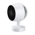 thumbnail image 1 of Portable Ceramic Space Heater | 500W Fast Heating in 3 Seconds | Silent Oscillating Desk Heater for Office, Bedroom & Home | Overheat & Tip-Over Protection | White, 1 of 1