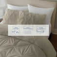 thumbnail image 6 of Kotton Culture 600TC Pinch Pleated Duvet Cover, 100% Egyptian Cotton (Beige, Cal King/King, 1 Piece), 6 of 6