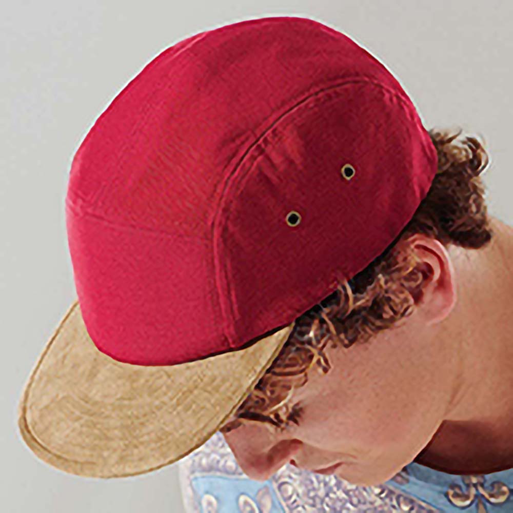 Beechfield Suede Peak 5 Panel Baseball 