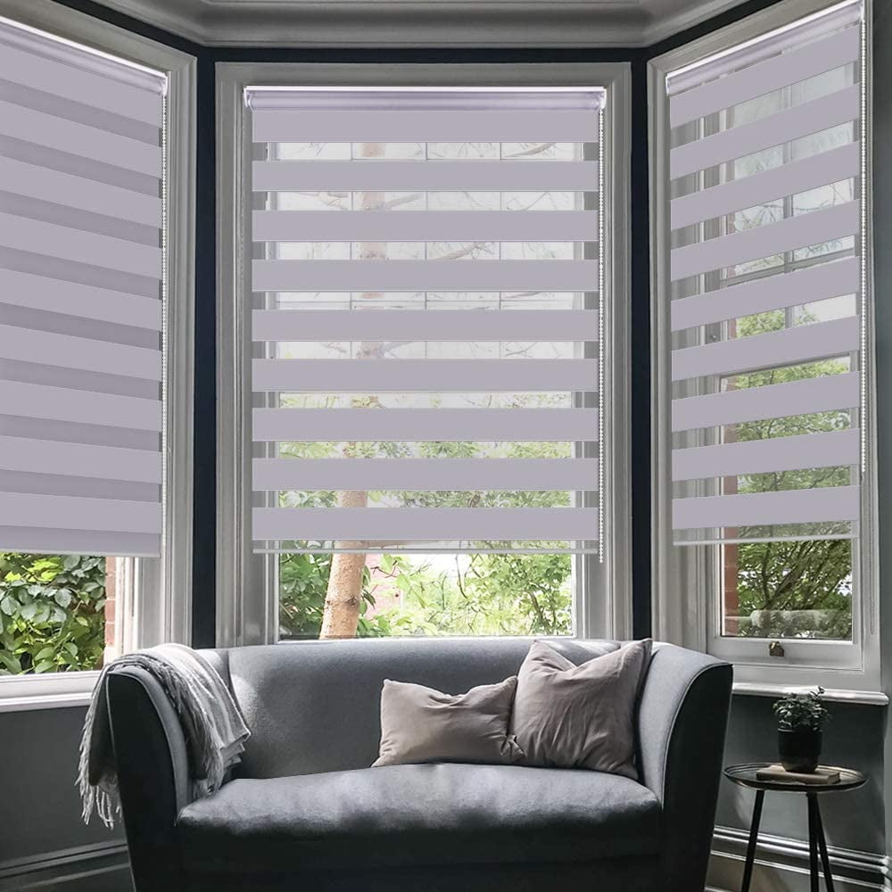 DAY AND NIGHT SOFT SHADE ZEBRA WINDOW ROLLER BLINDS *NEW* MADE TO MEASURE 