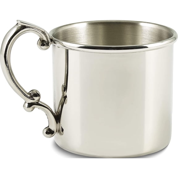 Fashion Pewter Baby Cup (2.6 X 2.6) Made In United States gp8918