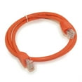 thumbnail image 1 of 3ft Cat5E Ethernet RJ45 Patch Cable, Stranded, Snagless Booted, ORANGE, 1 of 2