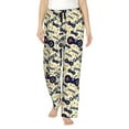 thumbnail image 2 of Lsque Game Controller Print Women's Pajama Pants, Lounge Pant - Comfortable Home Wear,Elastic Waistband, Stylish Design-Medium, 2 of 9
