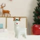 thumbnail image 4 of Adorno Navideño Luminoso de Cerámica para Navidad 2025: Ciervo, Muñeco de Nieve y Anciano | Decoración de Cerámica Blanca | Efecto de Luz Suave | Tamaño: 14,5 X 8,5 X 6 Cm | 1 Unidad, 4 of 6