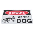 thumbnail image 2 of MOVTOTOP Beware Of Dog Vintage Sign Decorative Iron Warning Plaque For Backyard Garden Dog Sign For Patios And Yard Walls To Deter Trespassers, 2 of 8