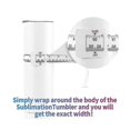 thumbnail image 2 of Sublimation Tumblers Width Measurer - Measure Height and Width of Your Sublimation Tumble, 2 of 5