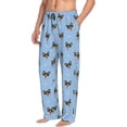 thumbnail image 6 of Logiee Corgi Dog Print Pajama Pants for Men,Men’s Pajama Bottoms,Mens PJ Pants with Pockets & Button Fly-Small, 6 of 6