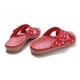 thumbnail image 3 of Sandalias de talla grande para mujer, sandalias de playa con punta abierta y punta ondulada de una línea Wmkox8yii  ytu8991, 3 of 3