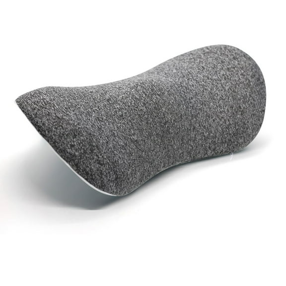 Pedty Cushion 坐垫 Back Cushion Lumbar Support Pillow for Sleeping Soft Memory Foam Lower Back Support Cushion (Grey)