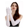 thumbnail image 1 of Guantes Largos Dama Elegante Boda Fiesta Disfraz Accesorio, 1 of 1