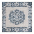 thumbnail image 6 of Unique Loom Outdoor Traditional Collection Area Rug - Timeworn (13' 1" Square Blue/Gray), 6 of 6