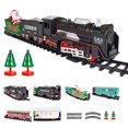 thumbnail image 1 of Christmas Gift Electric Simulation Track Santa Claus Train Kid's Toy, 1 of 1