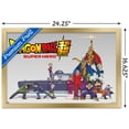 thumbnail image 3 of Dragon Ball Super: Super Hero - Key Art Wall Poster, 14.725" x 22.375" Framed, 3 of 6