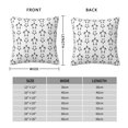 thumbnail image 6 of Wukai Hand Drawn Turtle Premium Polyester Fleece Pillow Covers with Hidden Zipper Closure,Luxuriously Soft and Durable-20"x20", 6 of 7