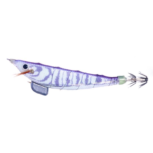Cebos Biónicos para Camarones 12 Cm 14 3 G Cebo Luminoso Jigging Amantes La Pesca () Púrpura